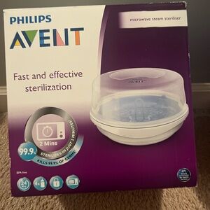 NEW Philips Avent Microwave Steam Sterilizer